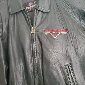 Vintage Harley Davidson Cafe New York Riding Jacket Authentic